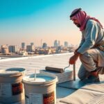 عزل اسطح حي النورس بالدمام
